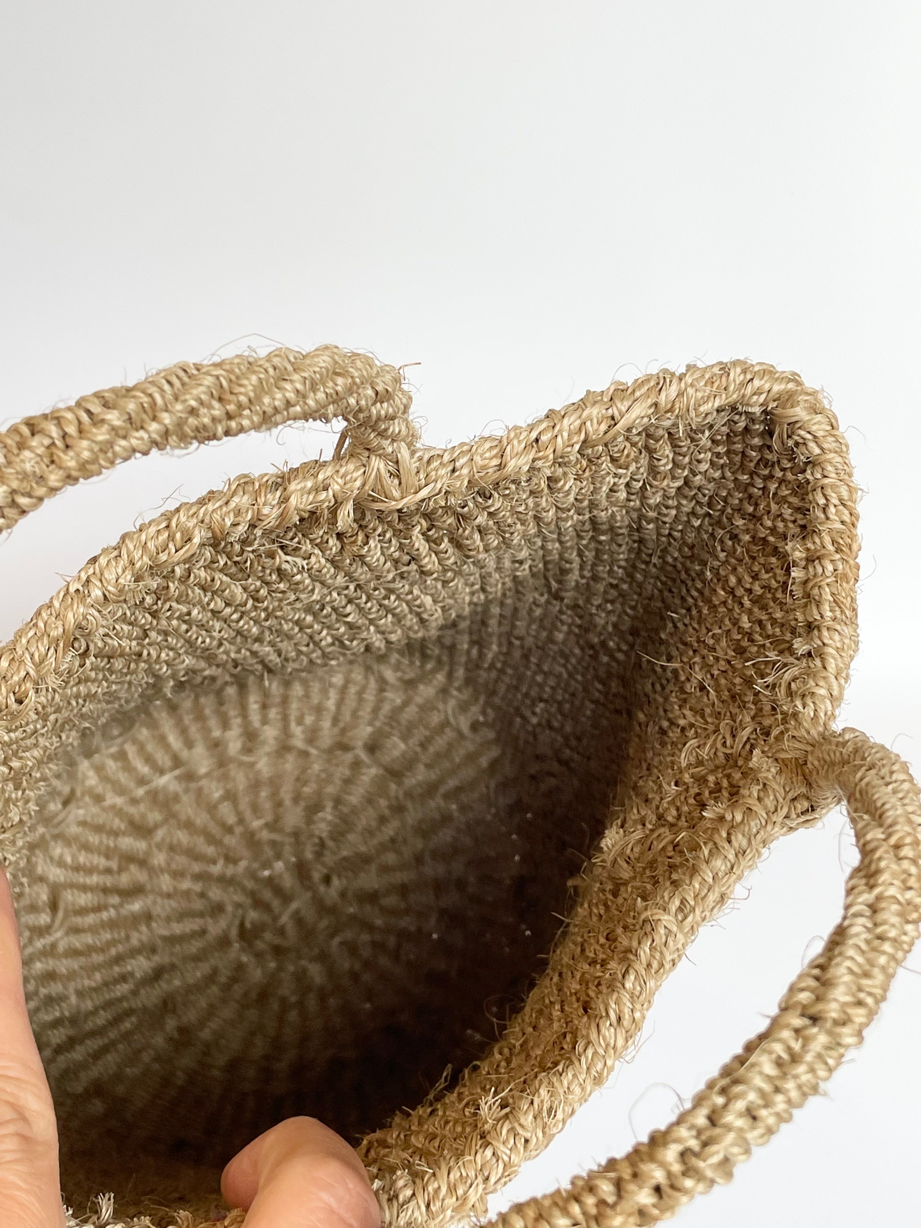 サイザルバッグ（ムツリマ編み）